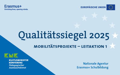 Qualitätssiegel Erasmus+ 2025